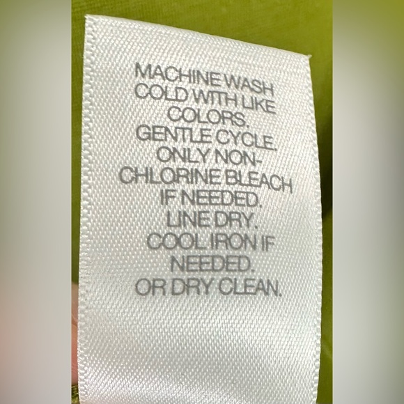 J Jill Tunic Top Ponte Knit Boat Neck 3/4 Sleeve Chartreuse Avocado Green - Picture 11 of 11